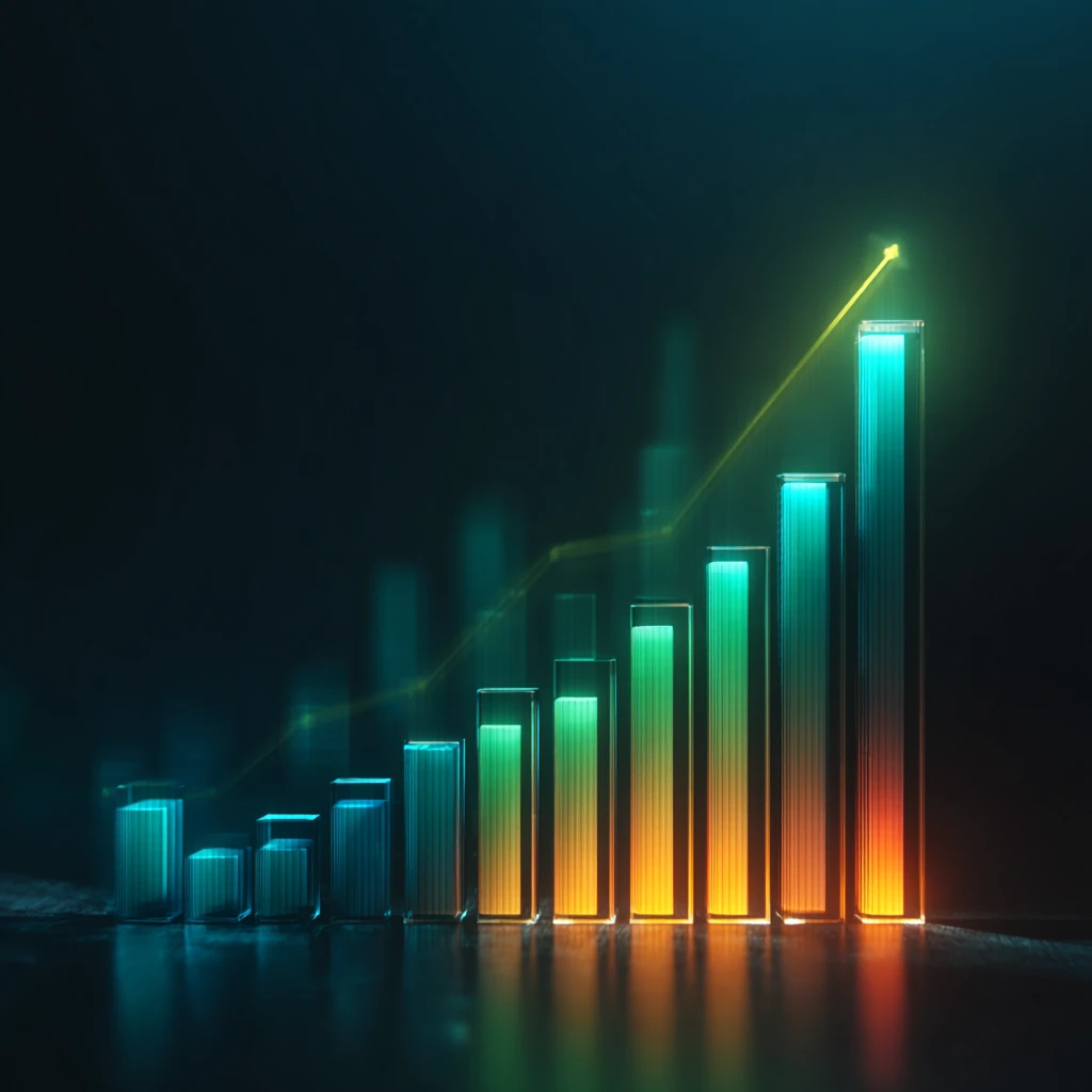 Darkmatter is the oldest active darknet platform showing market growth chart